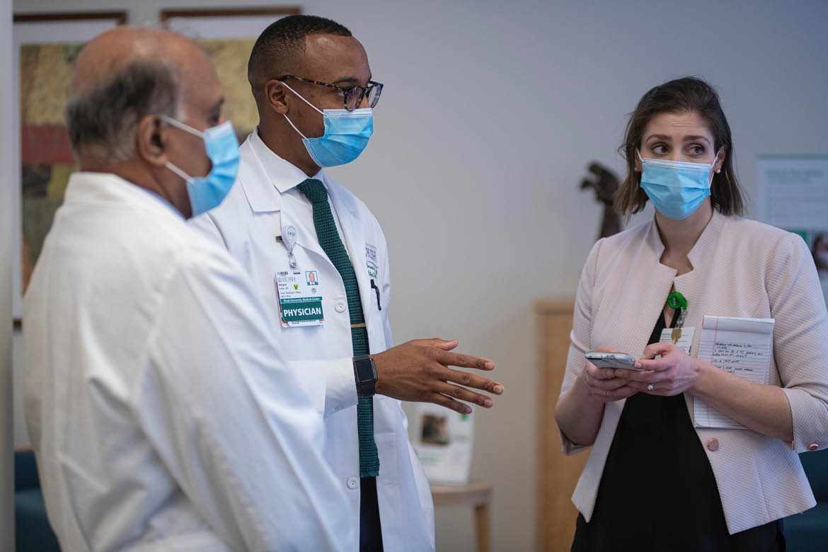 Group of health care professionals from Rush University Medical Center