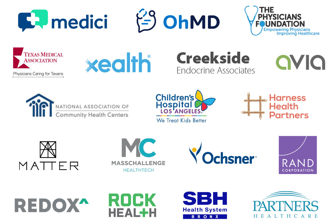 Telehealth Implementation Playbook collaborators logos
