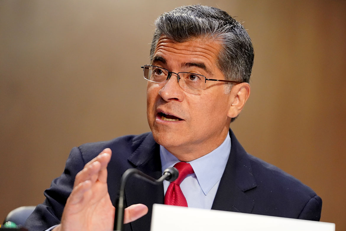 Health and Human Services Secretary Xavier Becerra