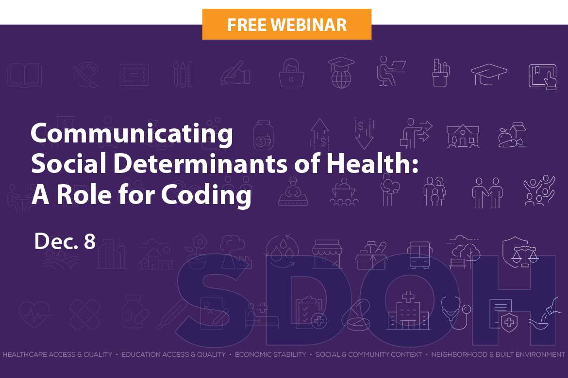Communicating Social Determinants of Health webinar