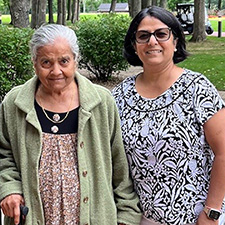 Alpa Shah, MD, and her mother, Neela