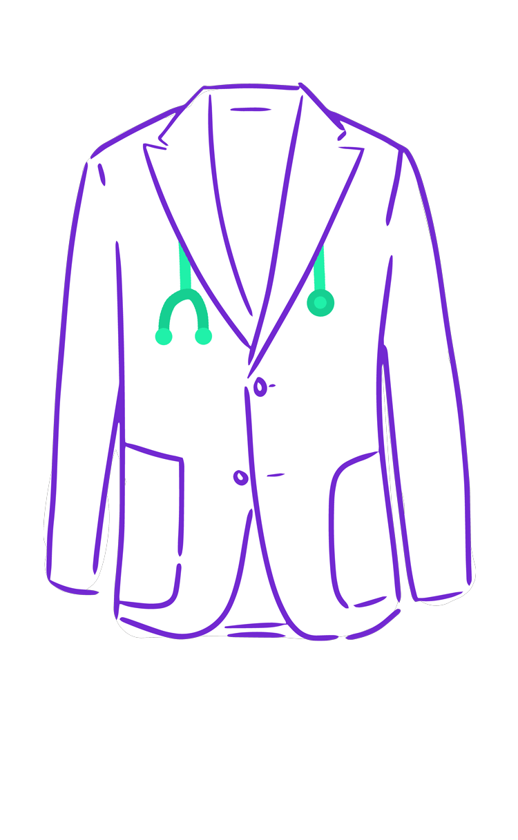 Medical school graduation toolkit: White coat sticker
