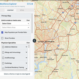 Health Workforce Mapper app thumbnail image