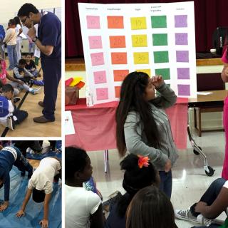 3 photos from previous Doctors Back to School Days.