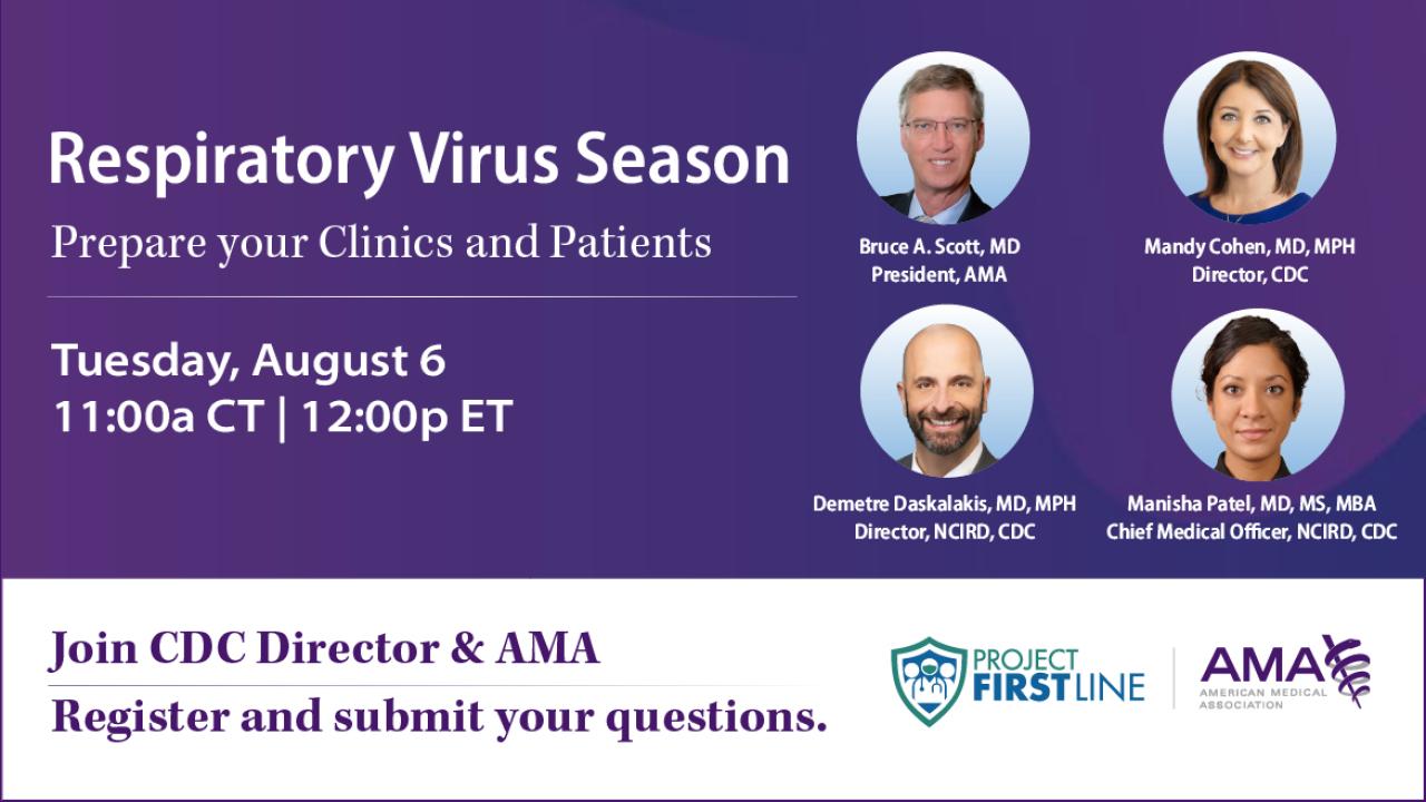 Respiratory virus season webinar