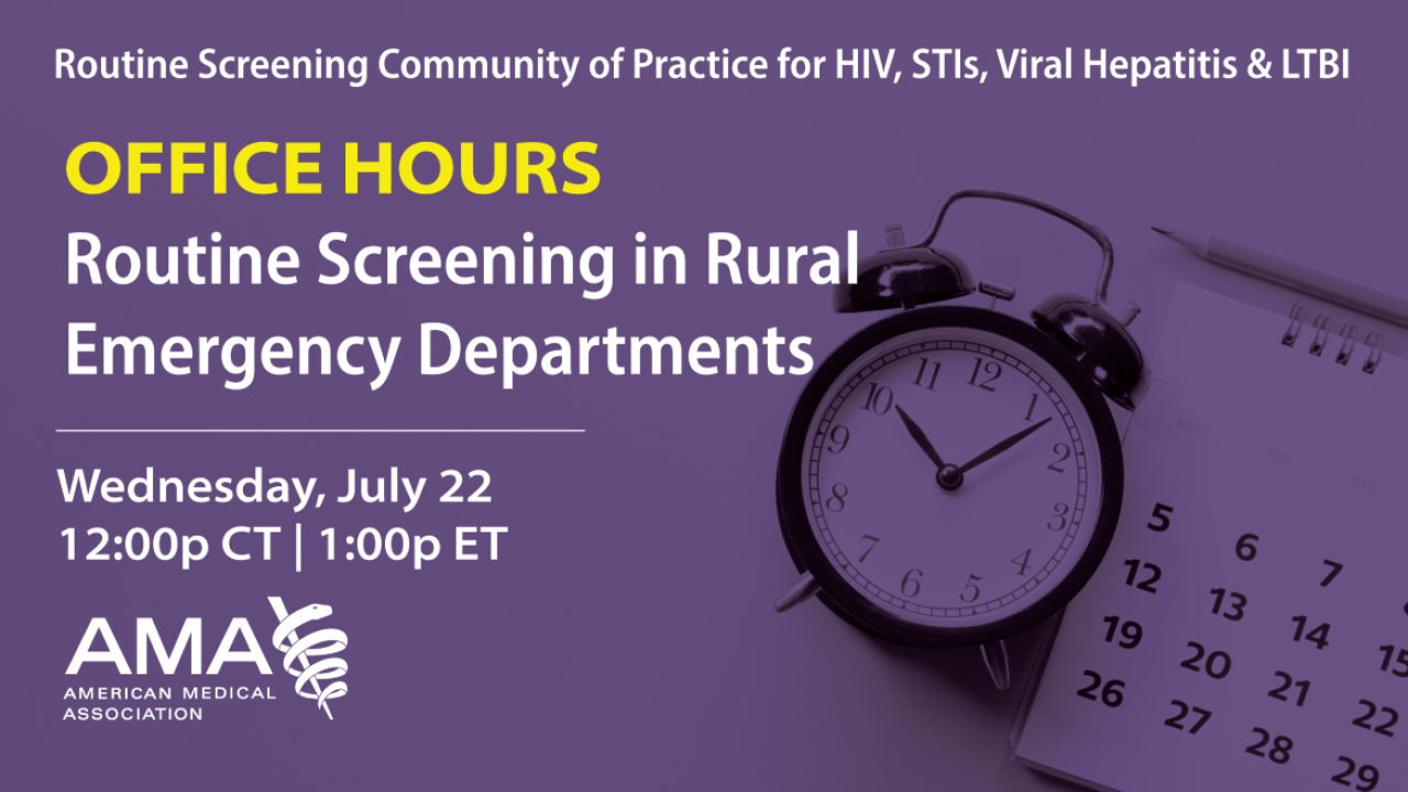 Routine Screening in Rural Emergency Departments
