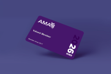 AMA membership card