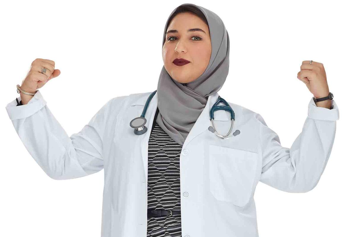 Sohayla Rostami, DO, a general surgery resident in New York