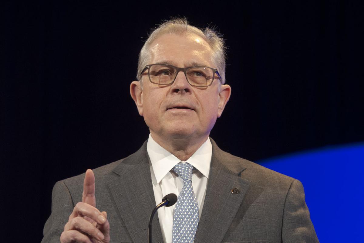 AMA CEO and Executive Vice President James L. Madara, MD durimg 2019 Annual Meeting.