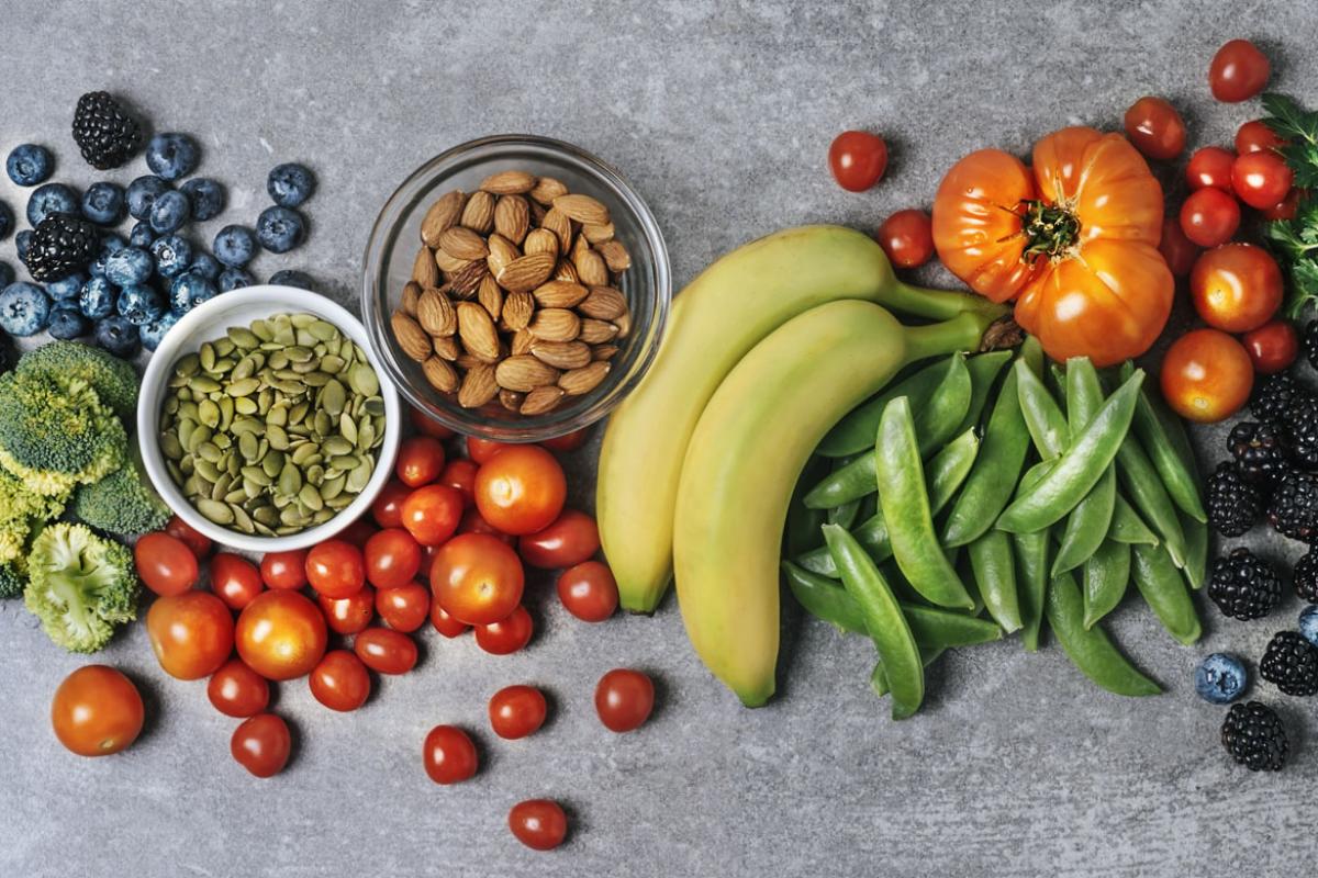 Fruits and vegetables