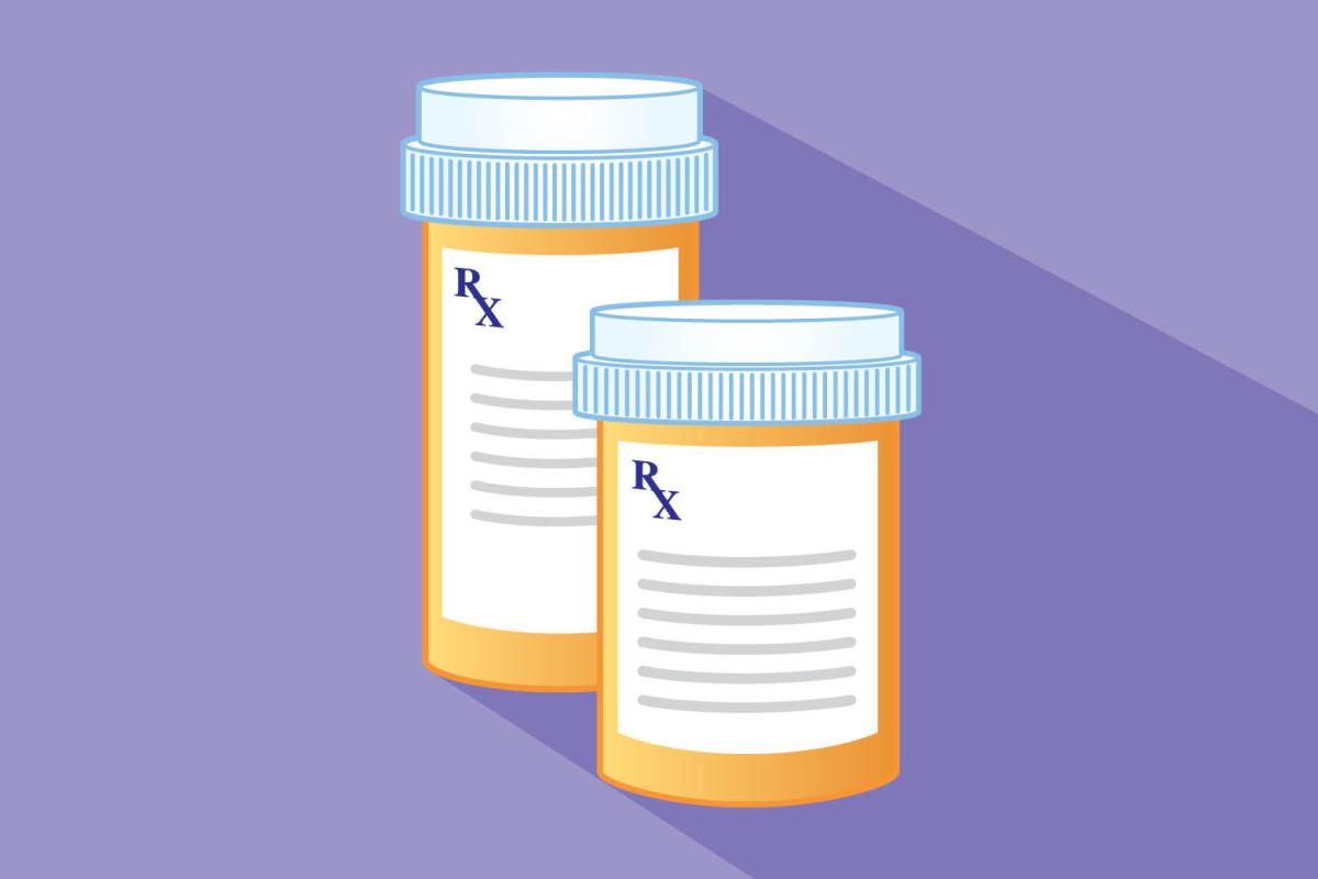 Two prescription bottles
