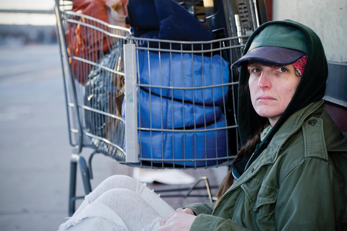Homeless person
