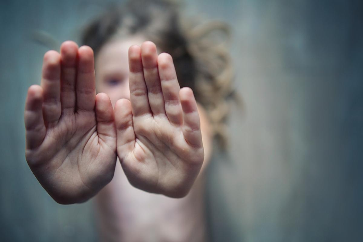 Child's hands