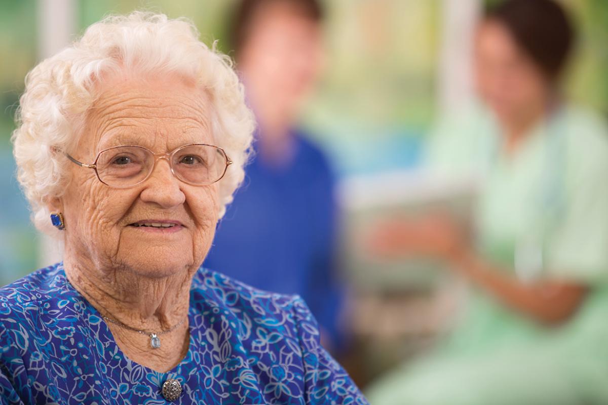 Senior patient