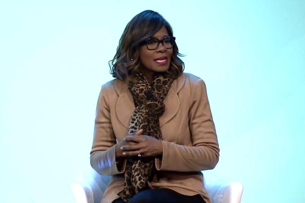 Dr. Patrice Harris speaking at an event