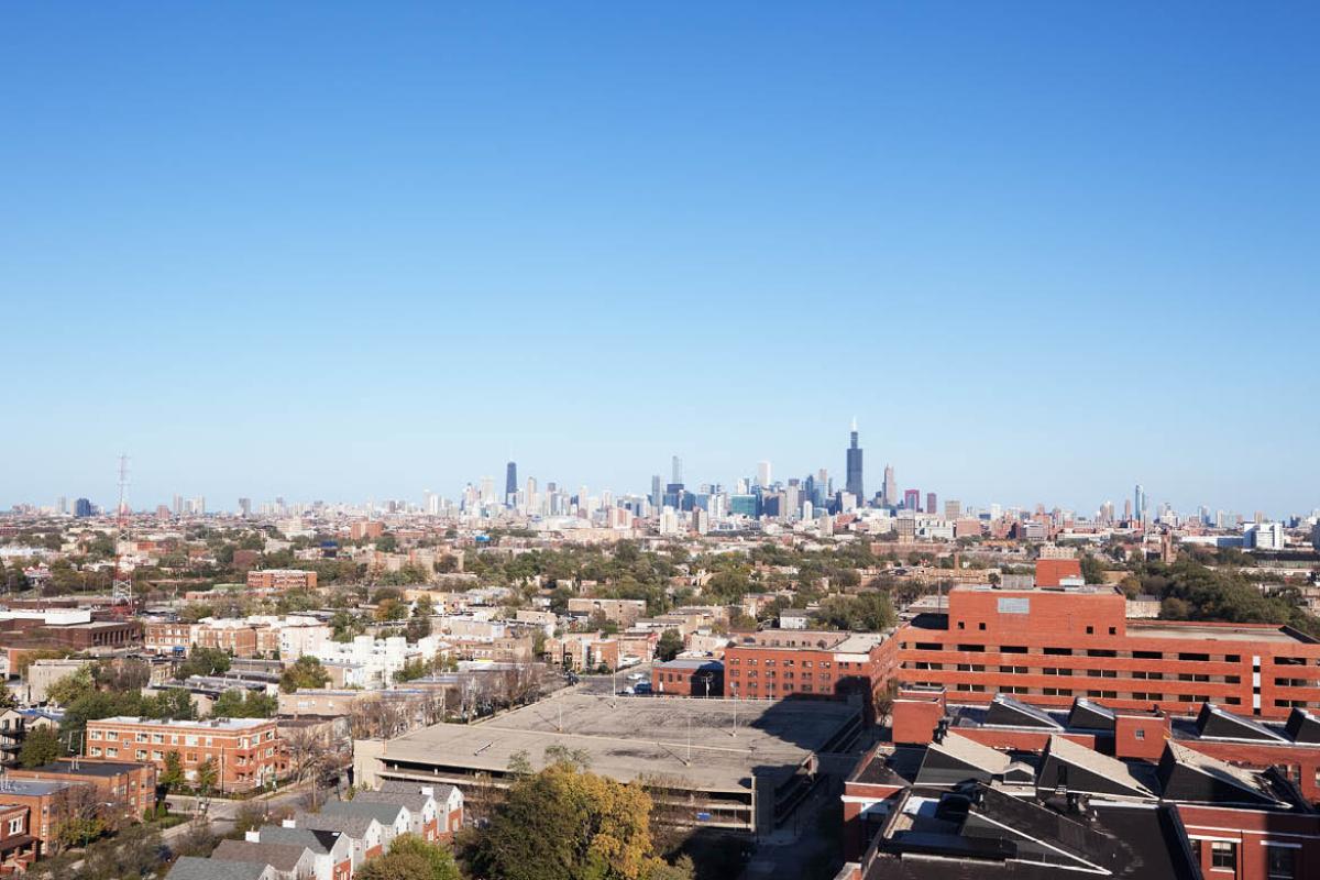 West Side United aerial shot