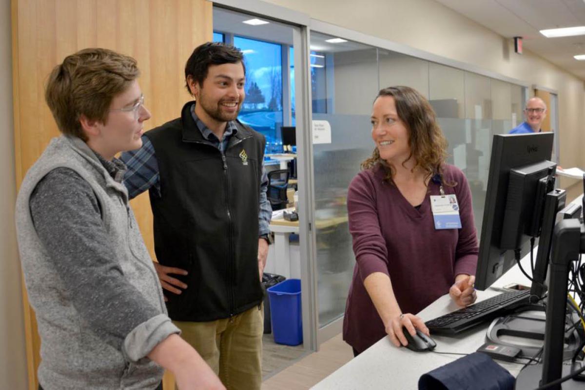 Students at Oregon Health & Sciences University