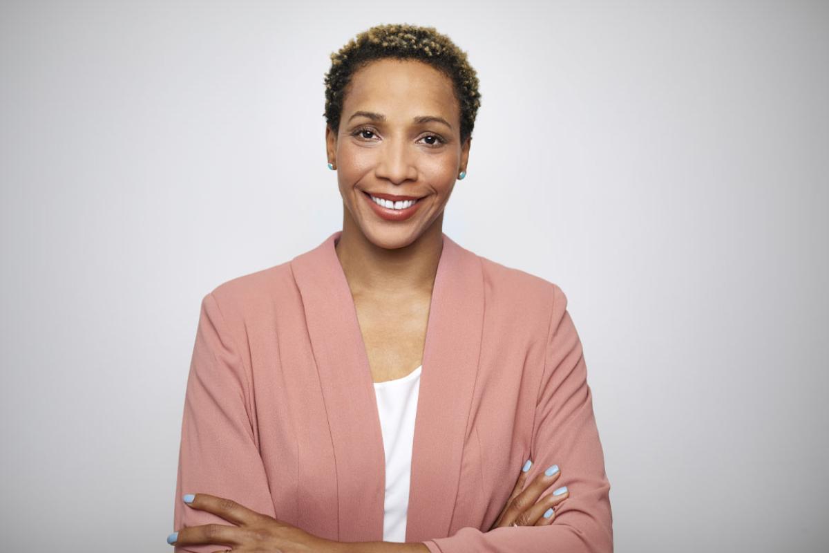 Smiling woman