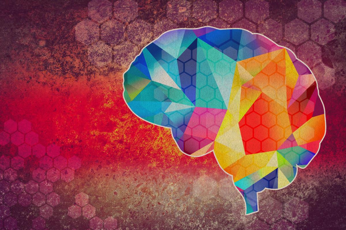 Graphic of a brain