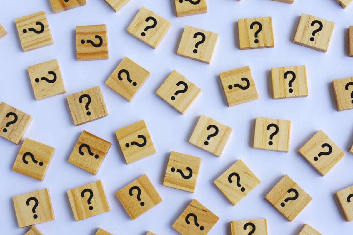 Question marks