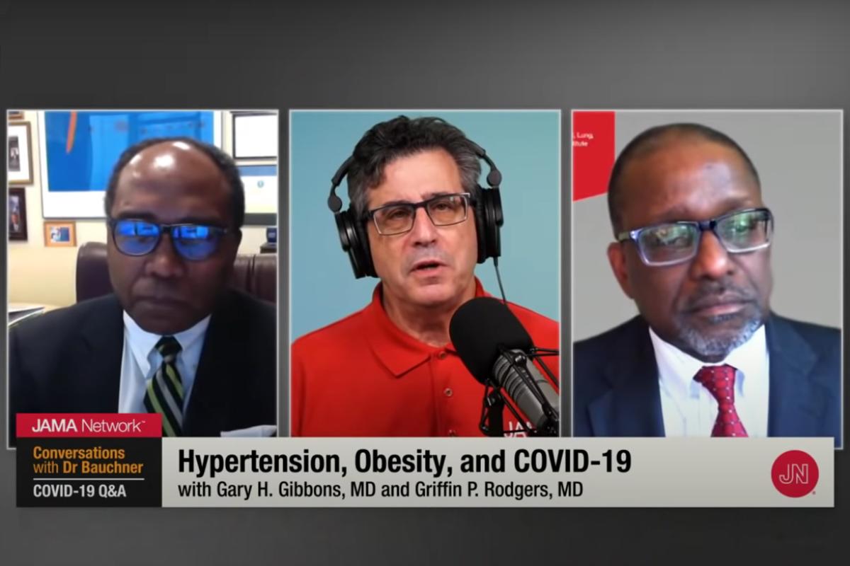 Screen grab of JAMA Livestream
