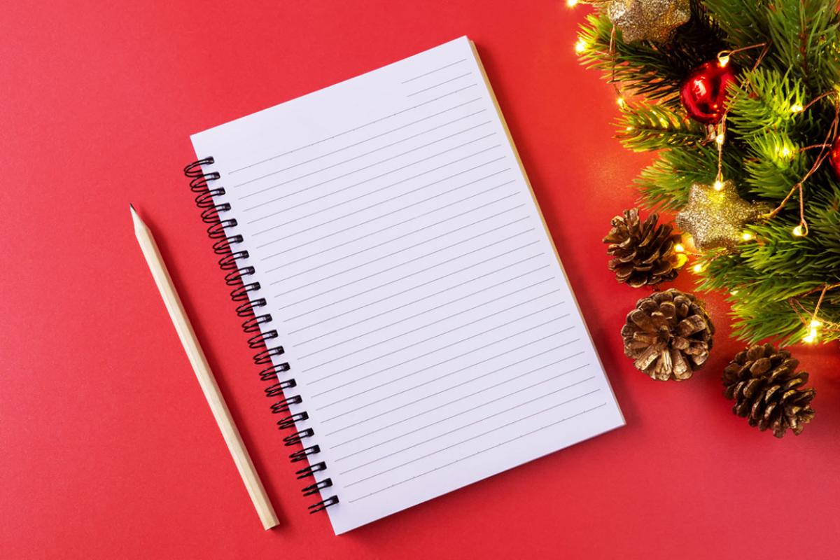 Note pad and pencil