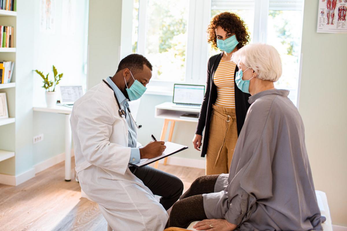 Physician and patient consultation