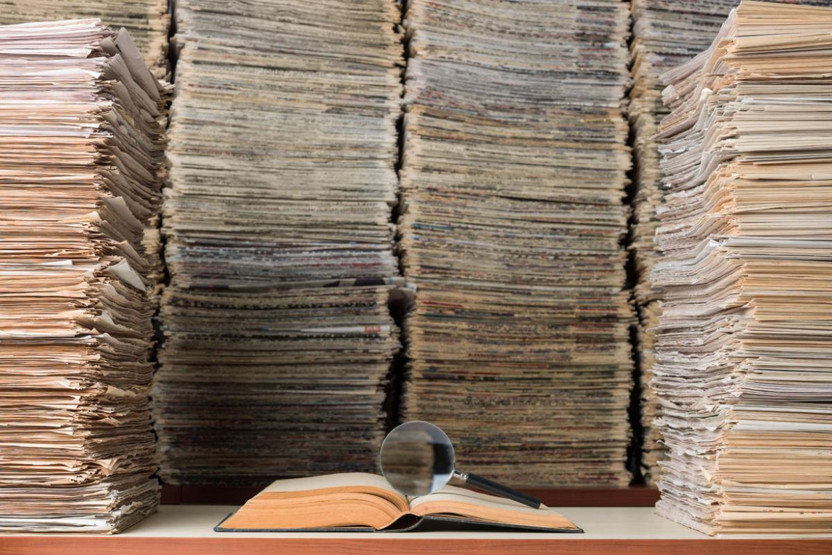 Stack of documents