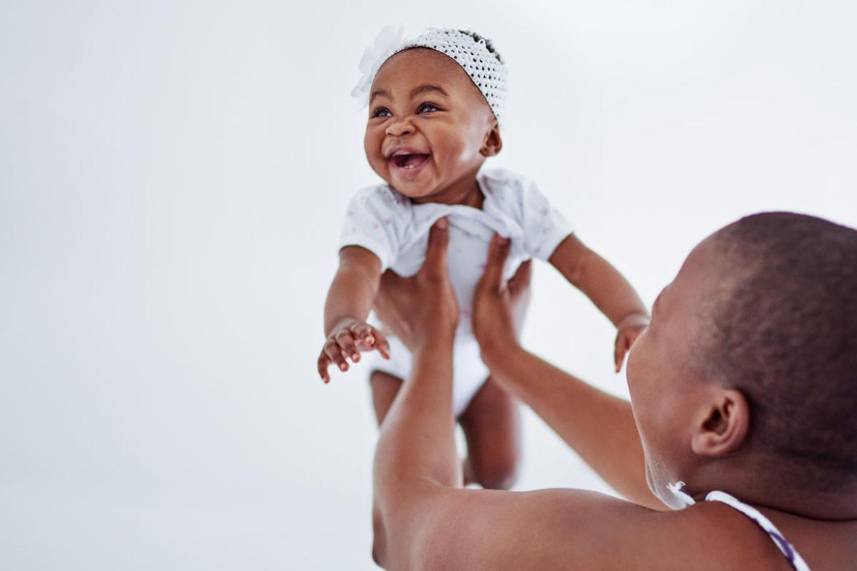 Smiling baby