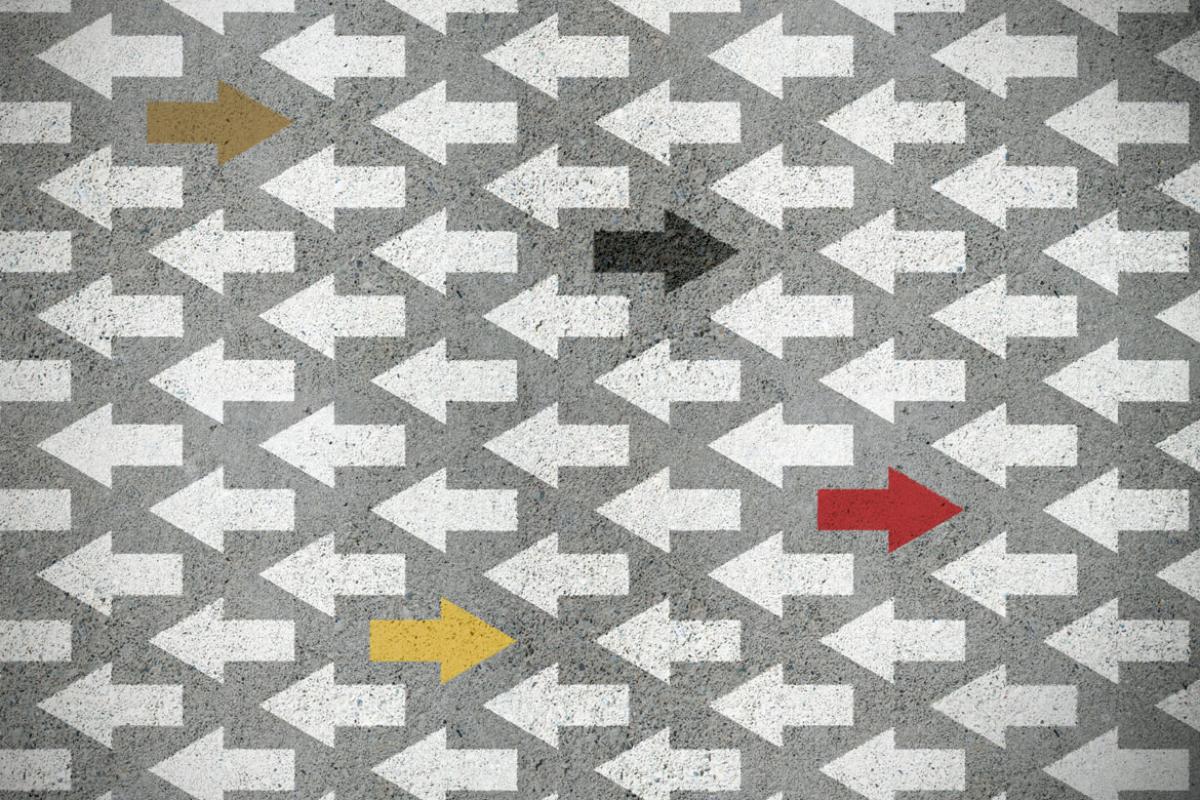 Alternating arrows