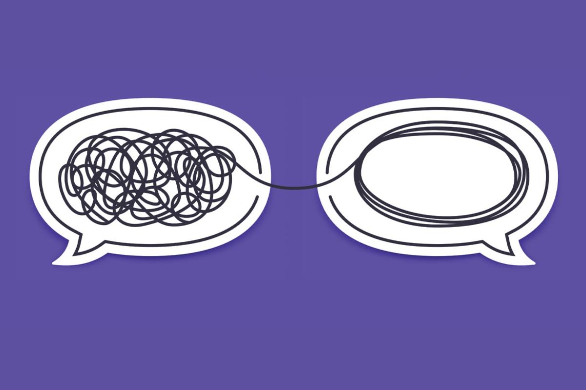 Two thought bubbles