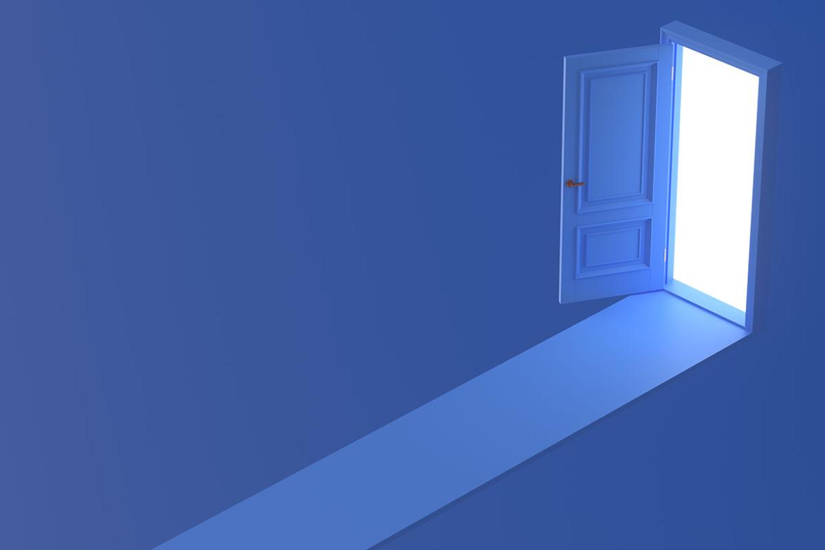 Open door