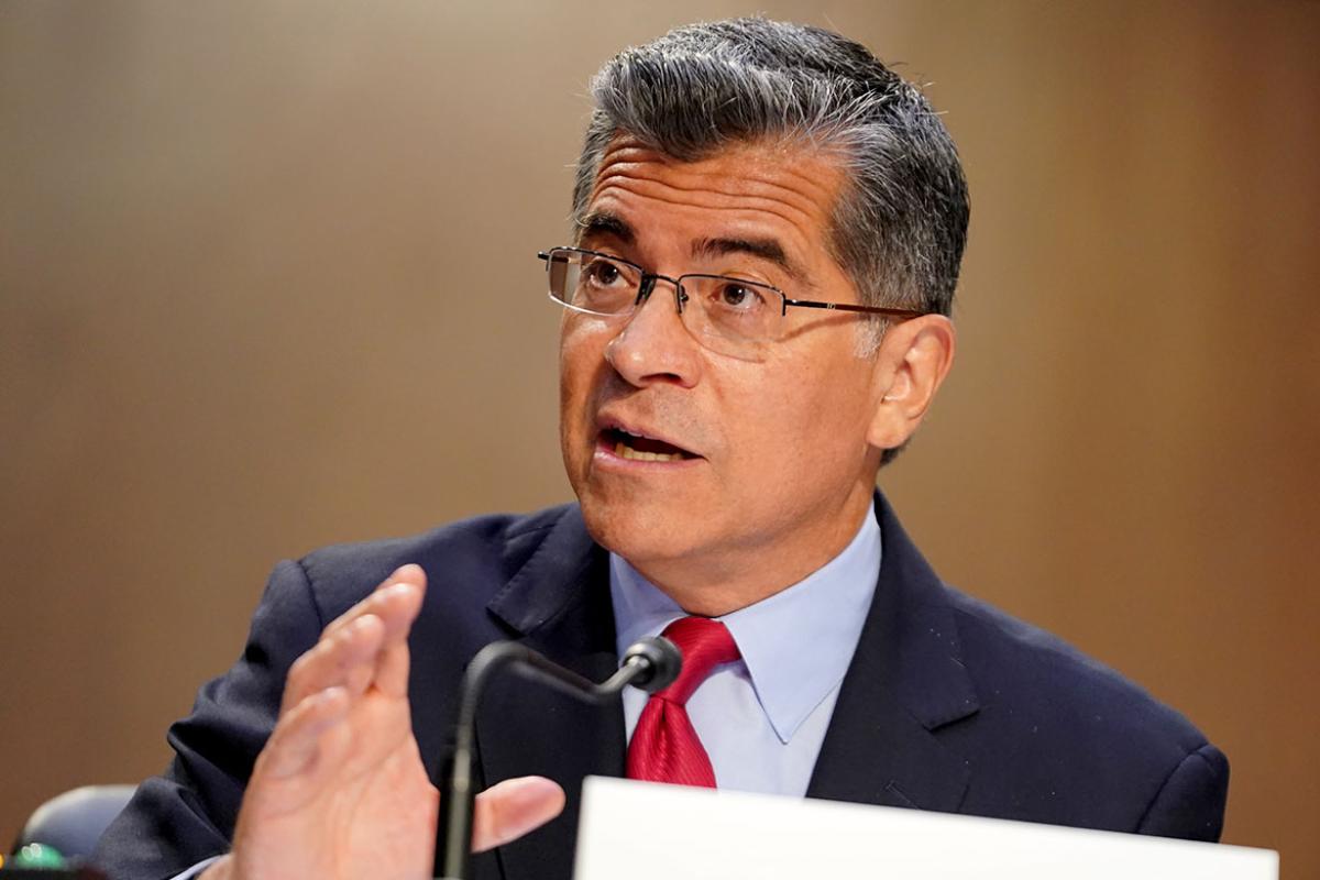 Health and Human Services Secretary Xavier Becerra