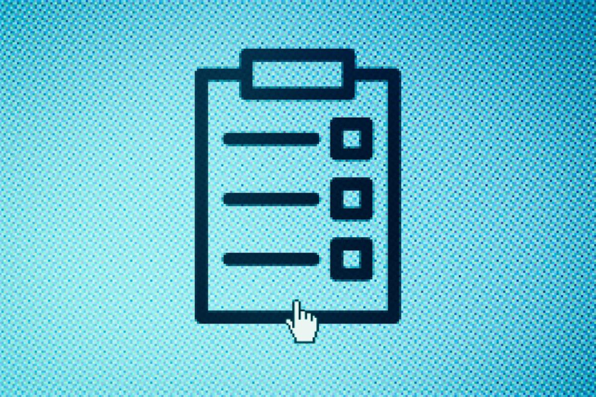 Digital representation of a checklist