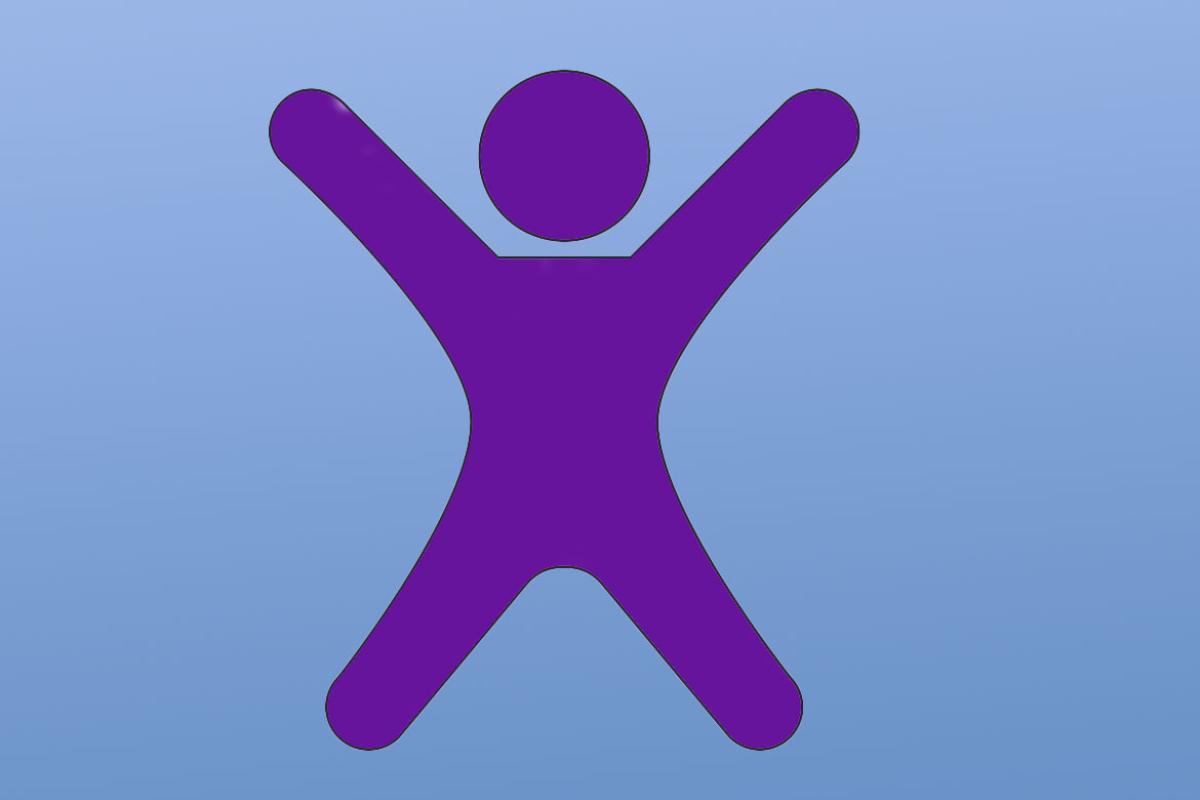 Human-shaped icon