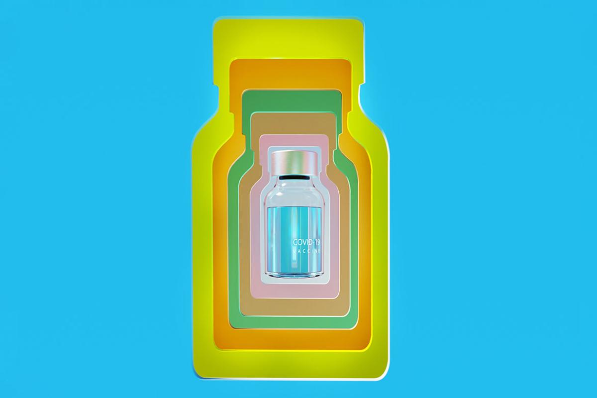 COVID-19 vaccine vial