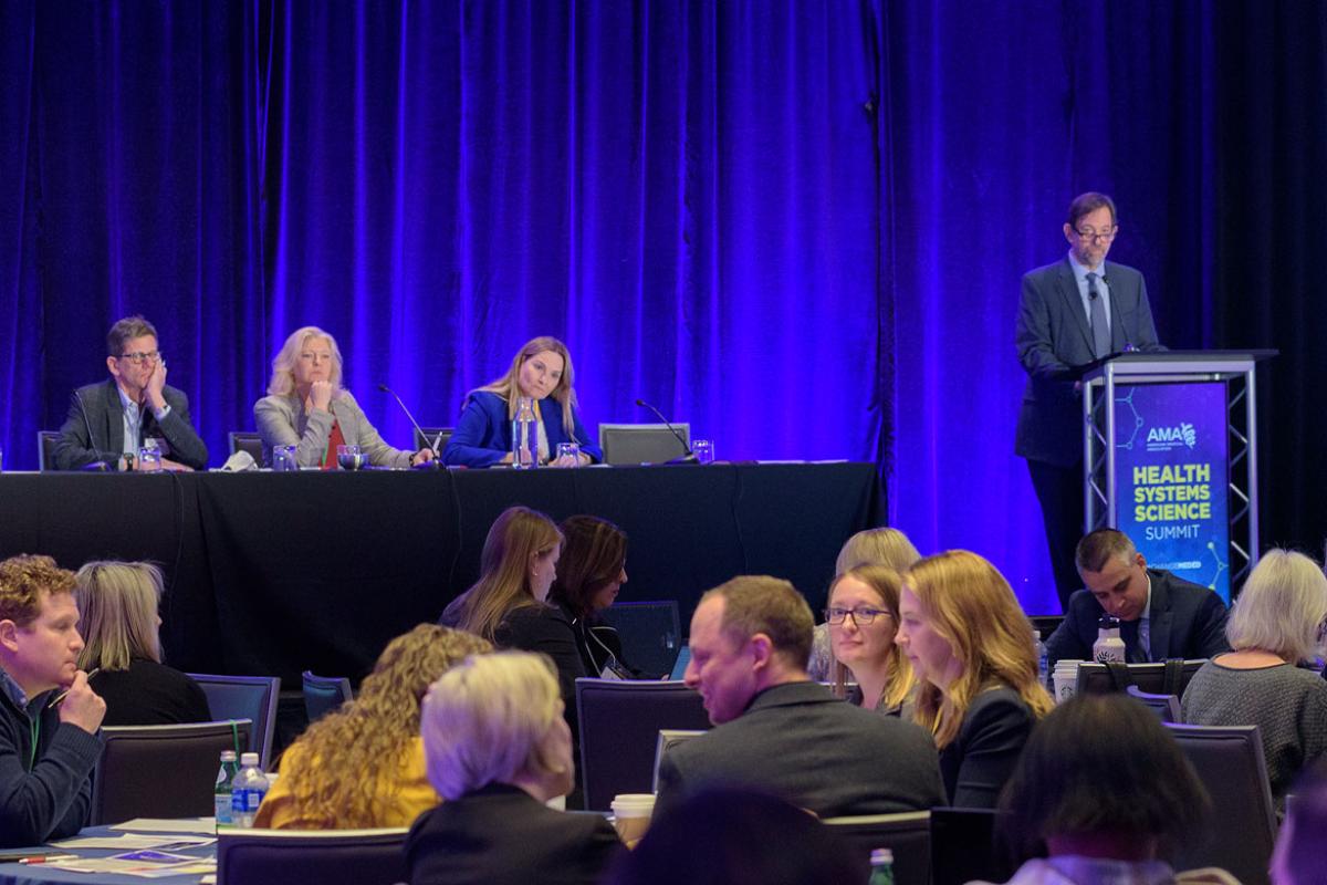 Health Systems Science Summit panel
