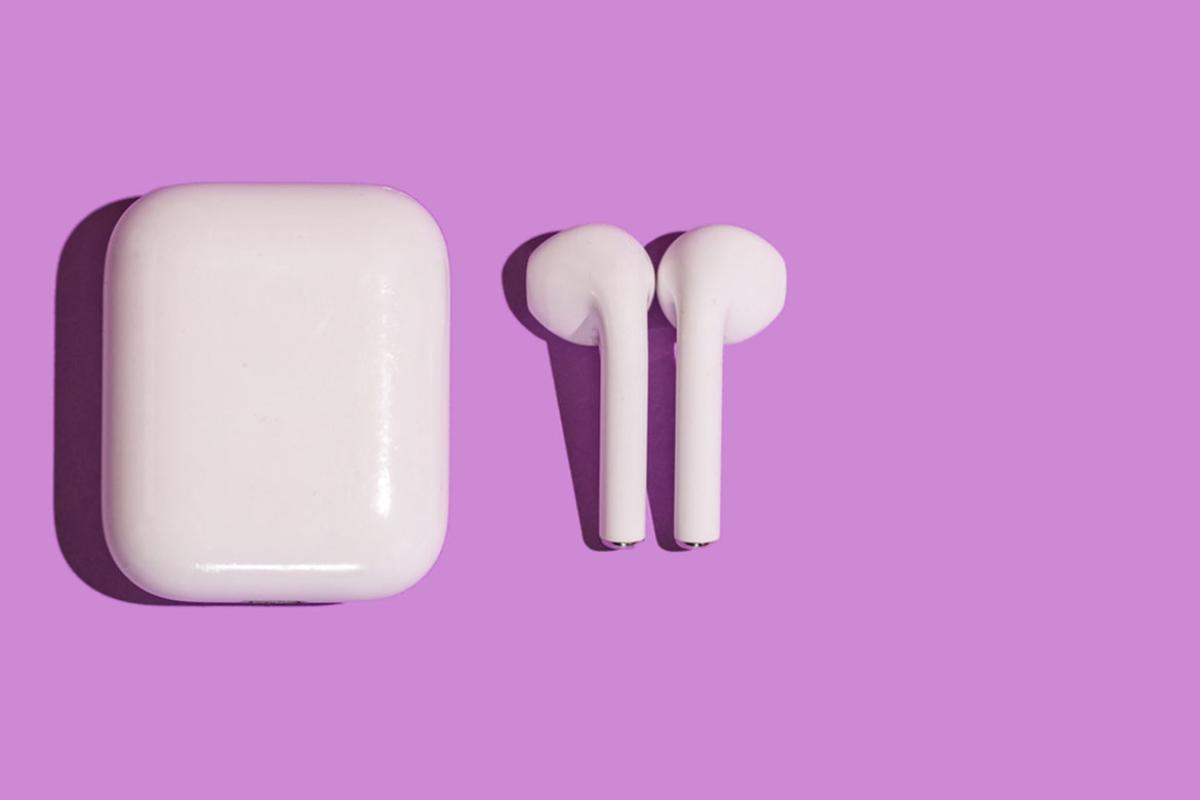 Wireless headphones and charger
