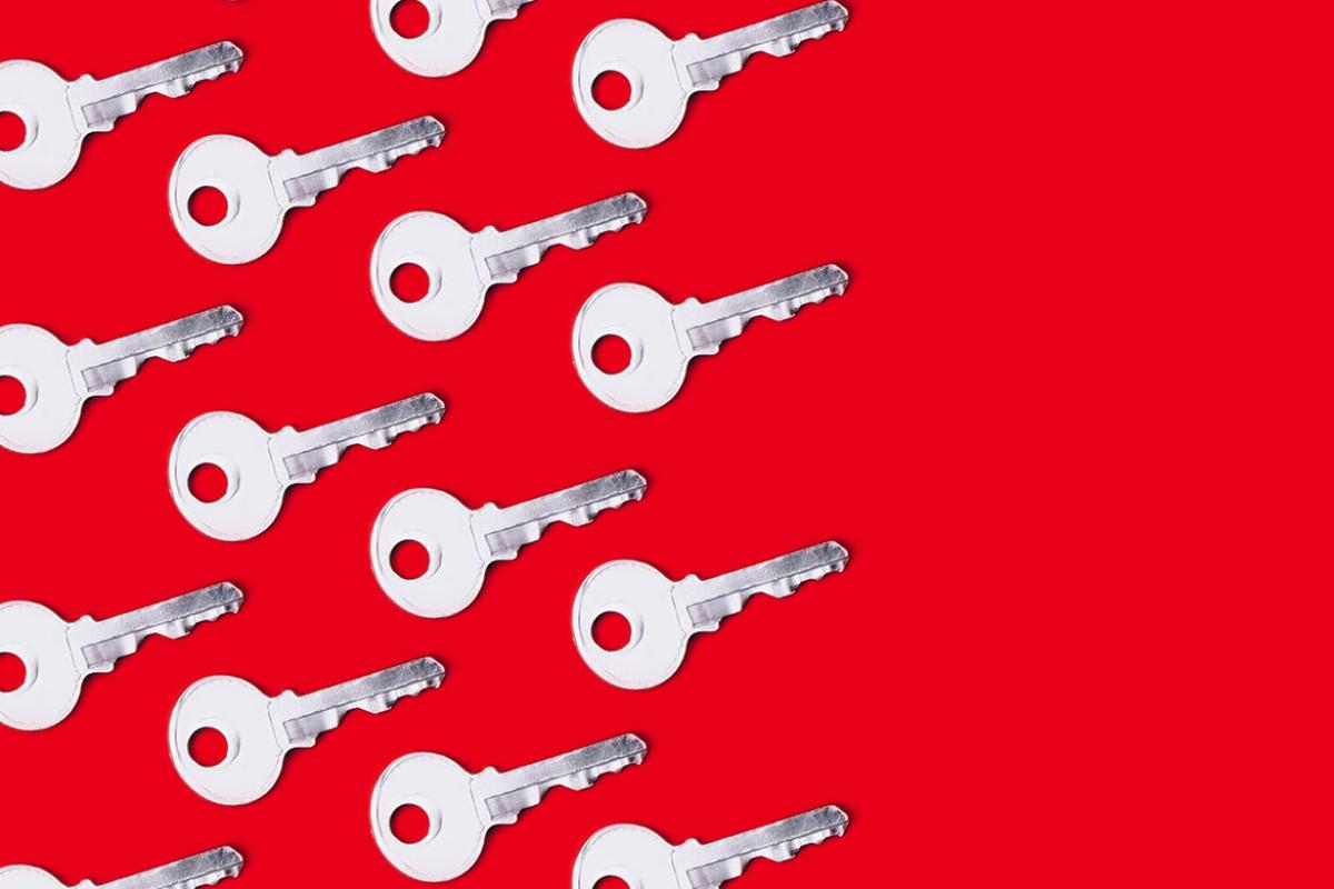 Pattern of repeating keys