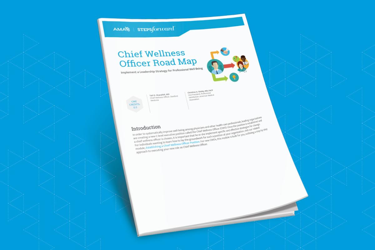 Chief wellness officer roadmap