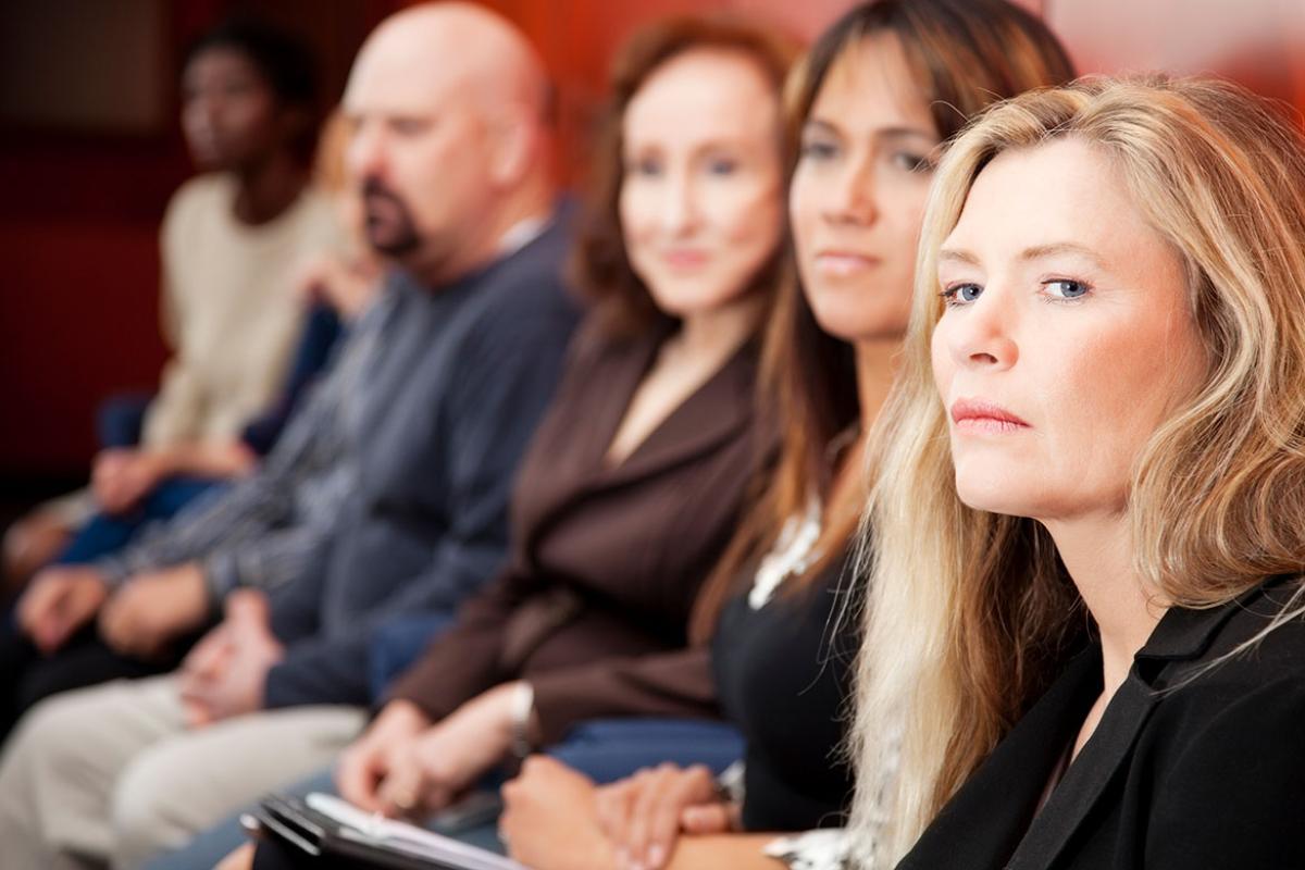 People in a jury