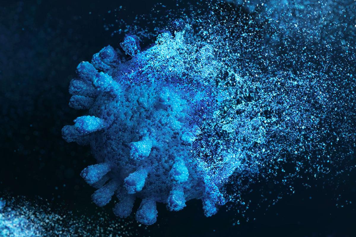 Coronavirus cell disappearing