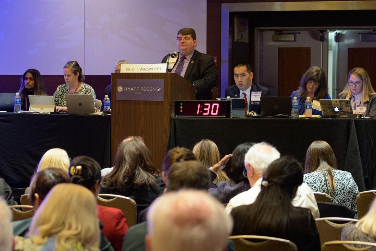 Delegates at the 2023 Annual Meeting