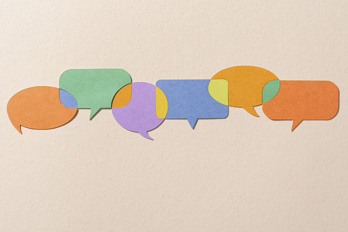 Speech bubbles