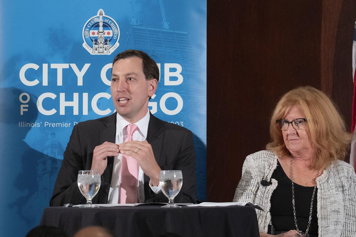 AMA President Jesse M. Ehrenfeld, MD, MPH, and Marianne M. Green, MD