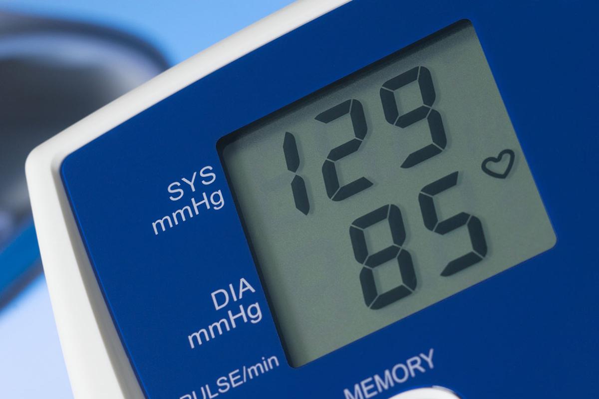 Blood pressure reading