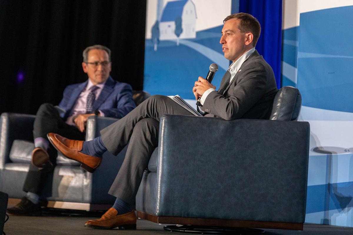 Jesse Ehrenfeld, MD, addresses the Summit on the Future of Rural Health Care
