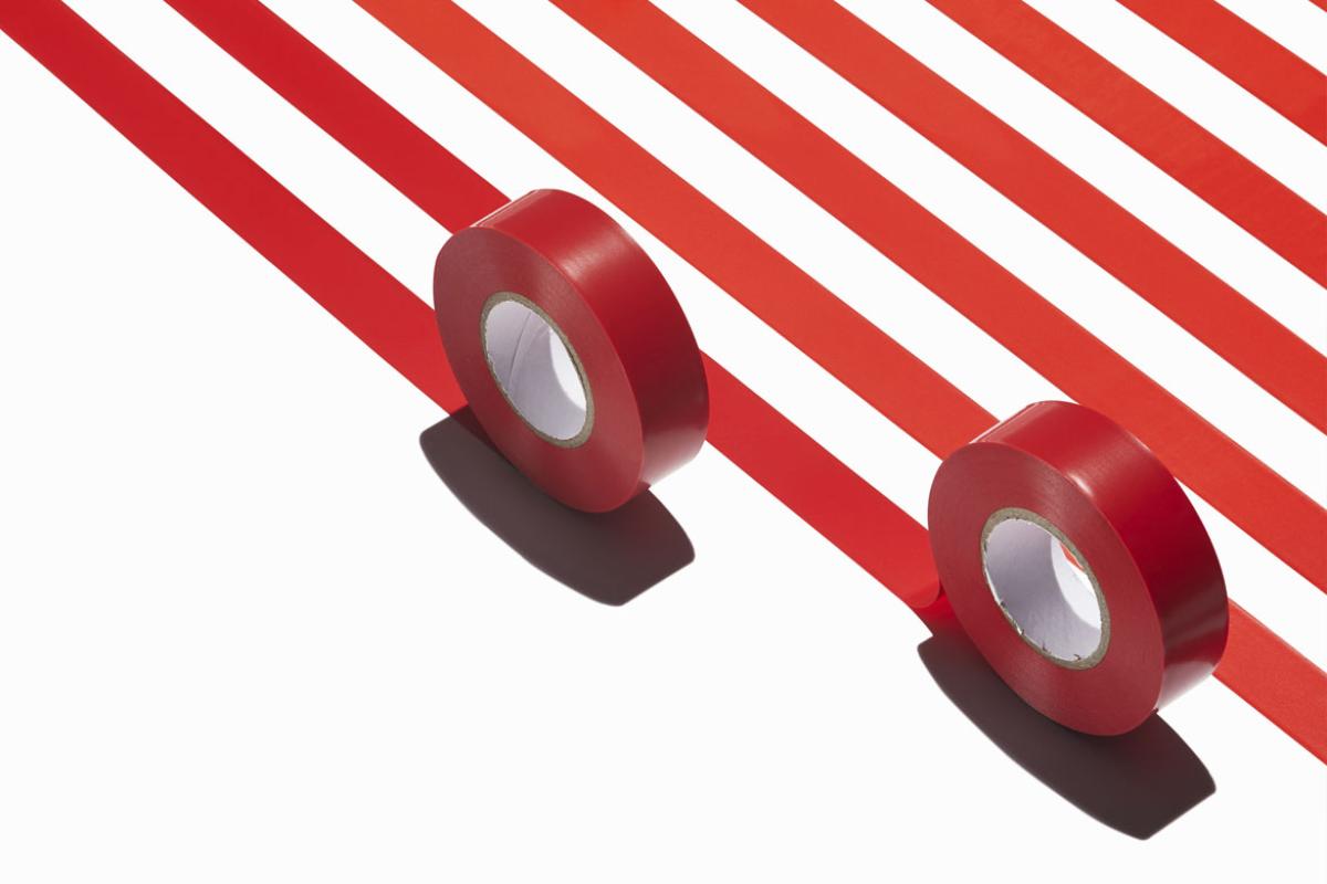 Lines of red tape