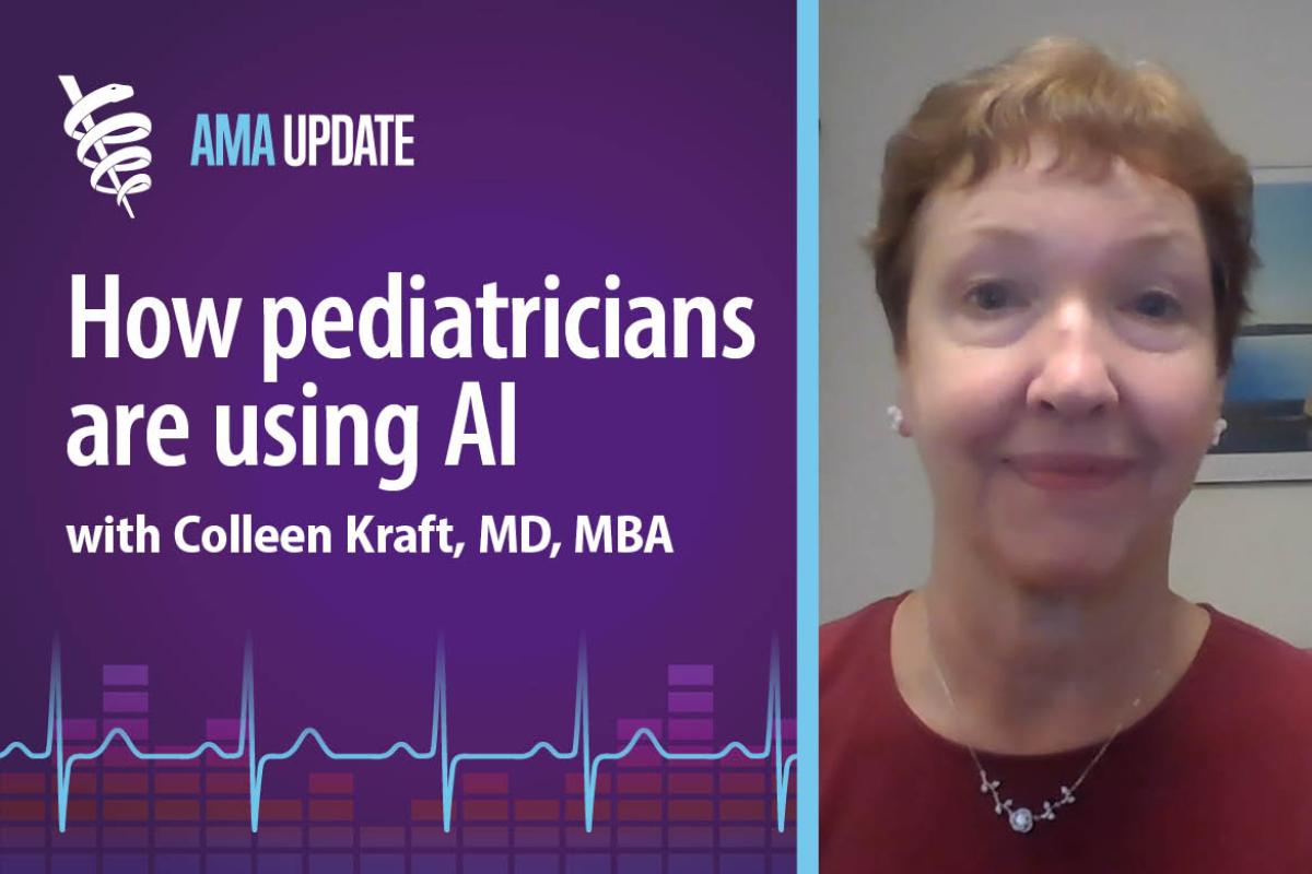 AMA Update for Aug. 9, 2024: Advancements in pediatrics: Uses of artificial intelligence in mental health diagnosis and treatment