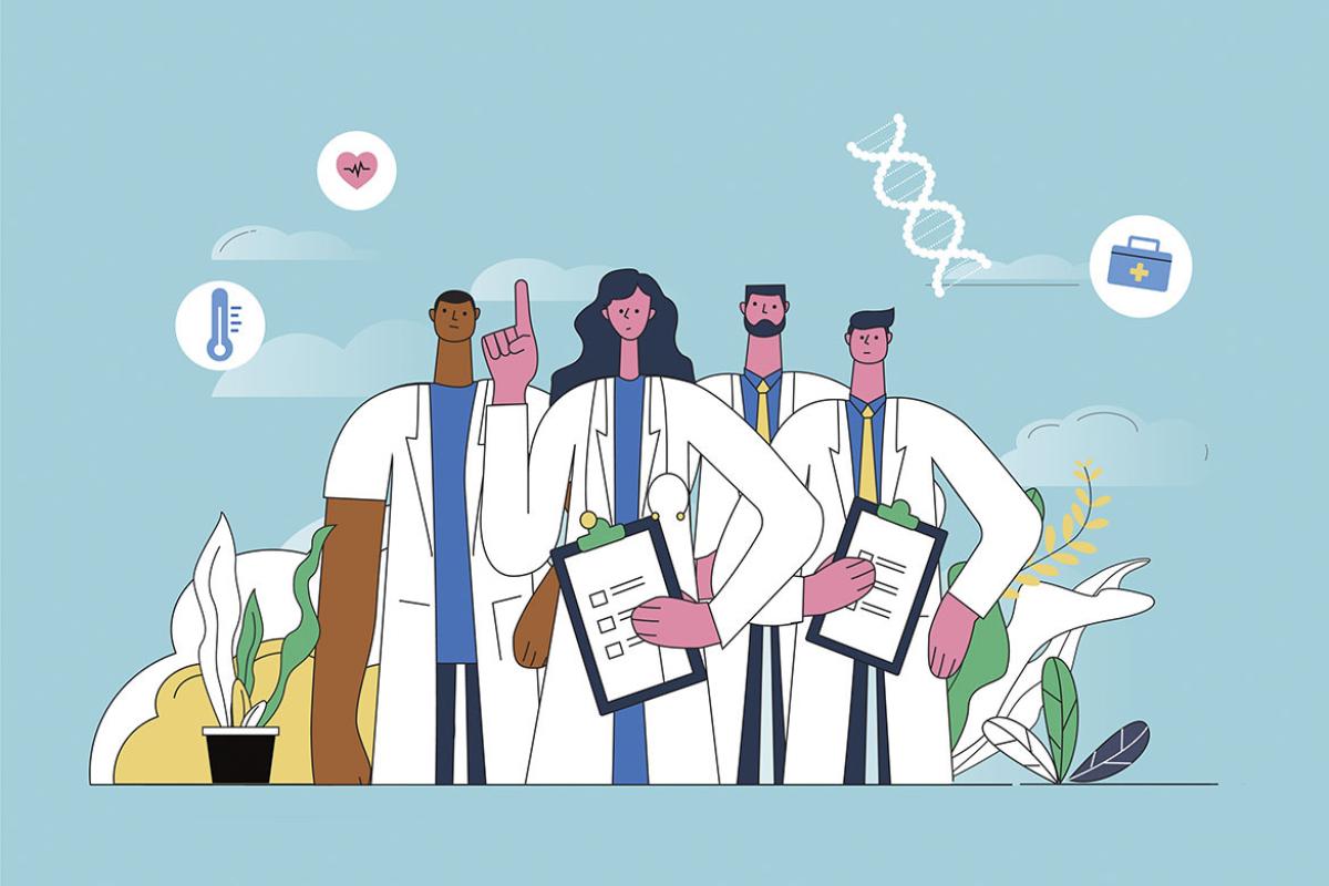 A team of doctors